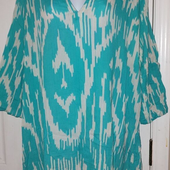 J Crew Factory beach coverup tunic   Sz XL - Picture 2 of 4